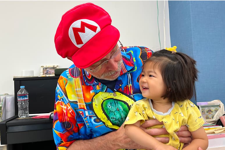 英語遊びの写真